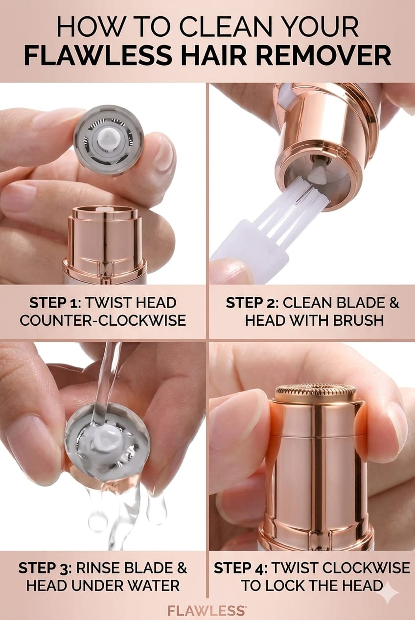 Primestore Lipstick Shape Electronic Facial Hair Remover Shaver Waxing For Women- Rechargeable With USB Cable Strips (150 g)