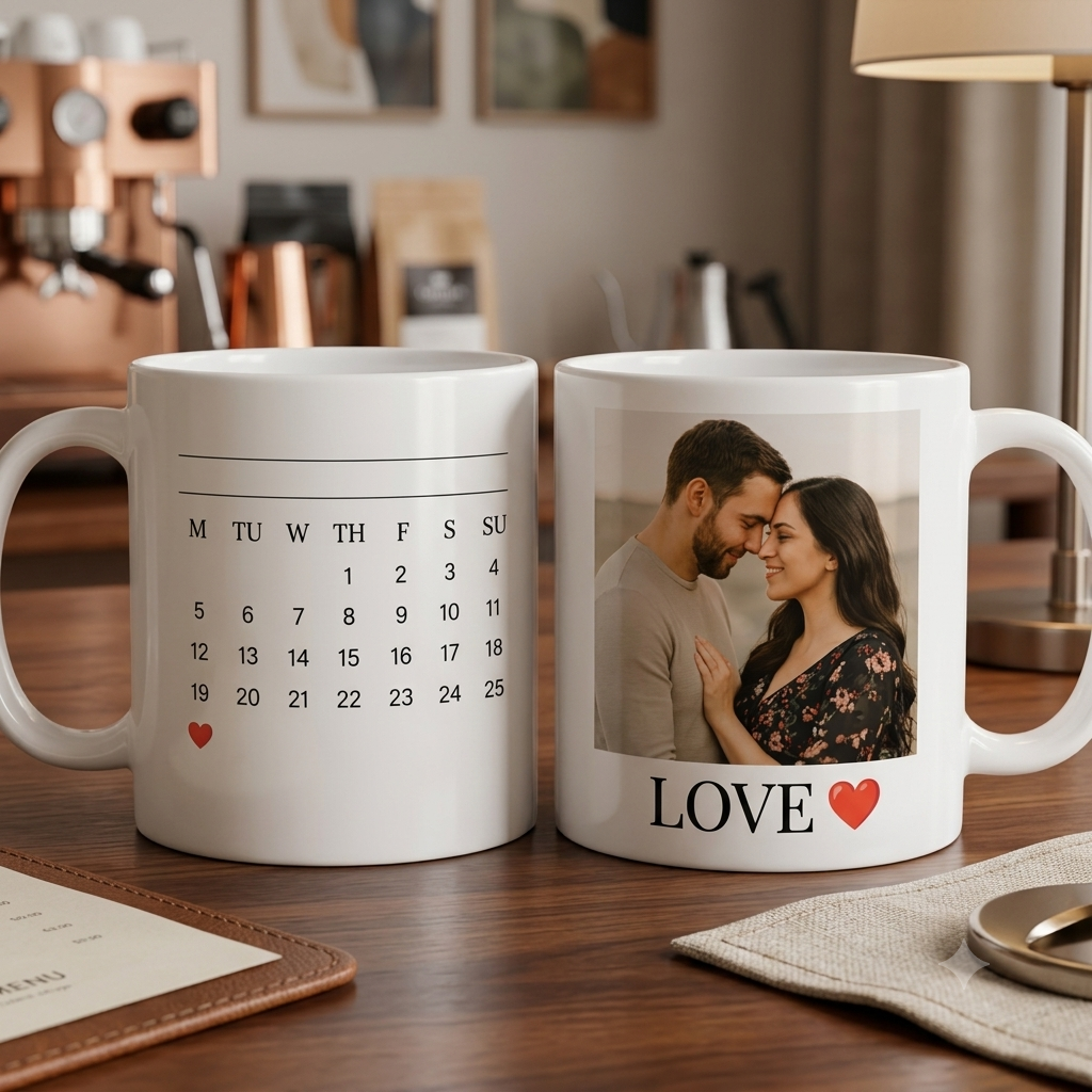 Photo mug Customize Mug White Ceramic Mug Perfect Gifts for Husband and Boyfriend