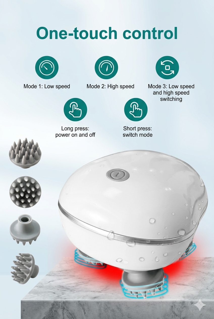 Head Massager Machine - Sabse Best Scalp Massager for Stress Relief and Sar Dard (Headache) Relief
