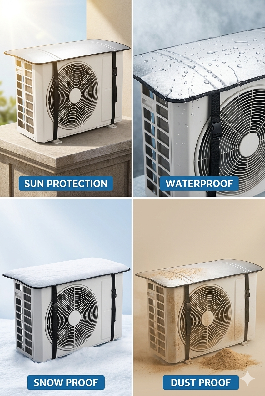 ❄️ AC Outdoor Unit Protector Cover ❄️