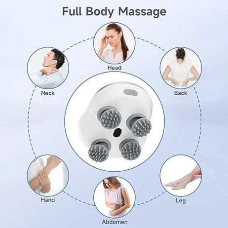 Waterproof body massager