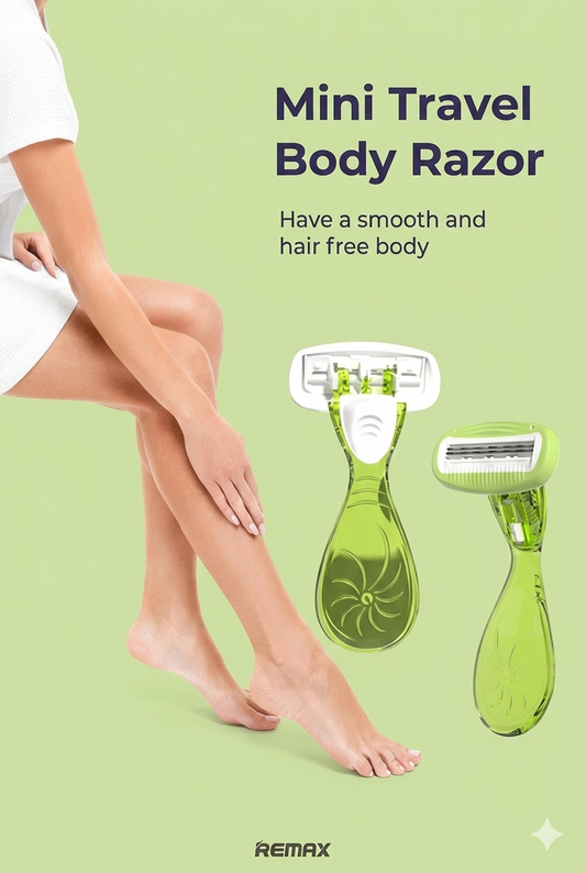 Ultra-compact mini body razor