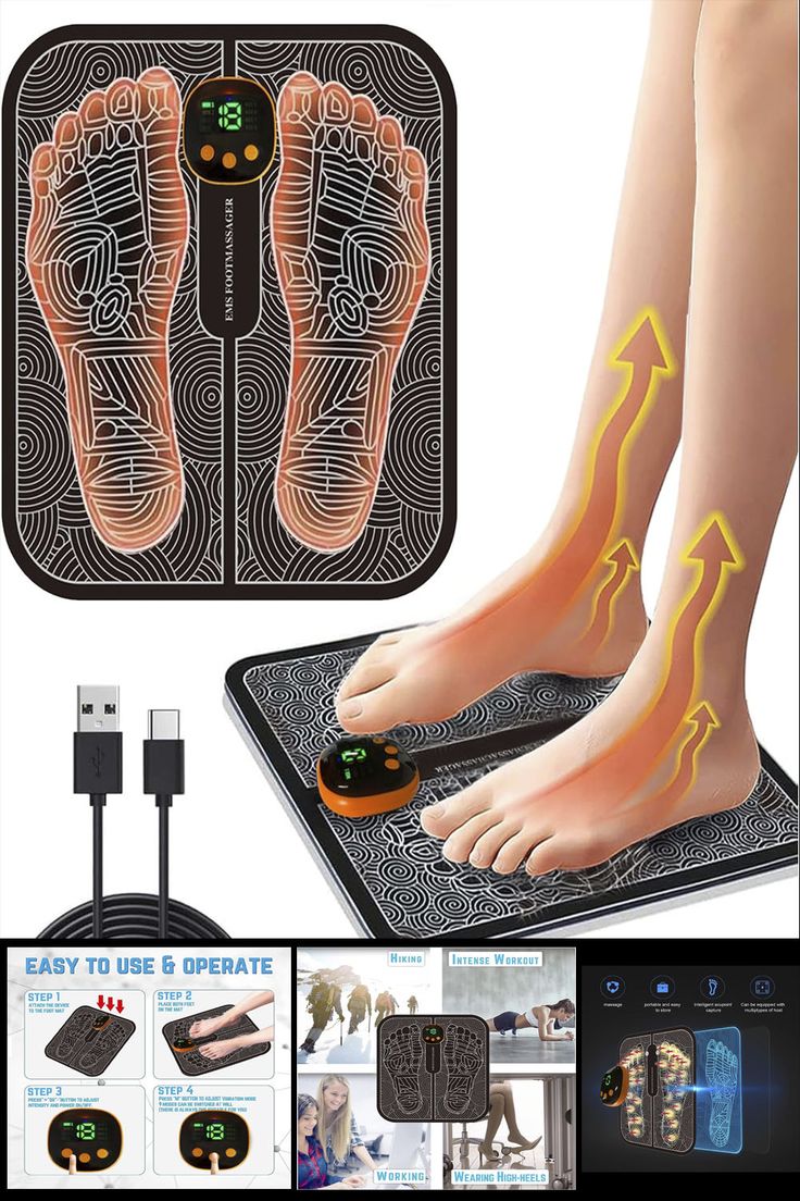 Electric Foot Massager Mat – Pain Relief in Minutes