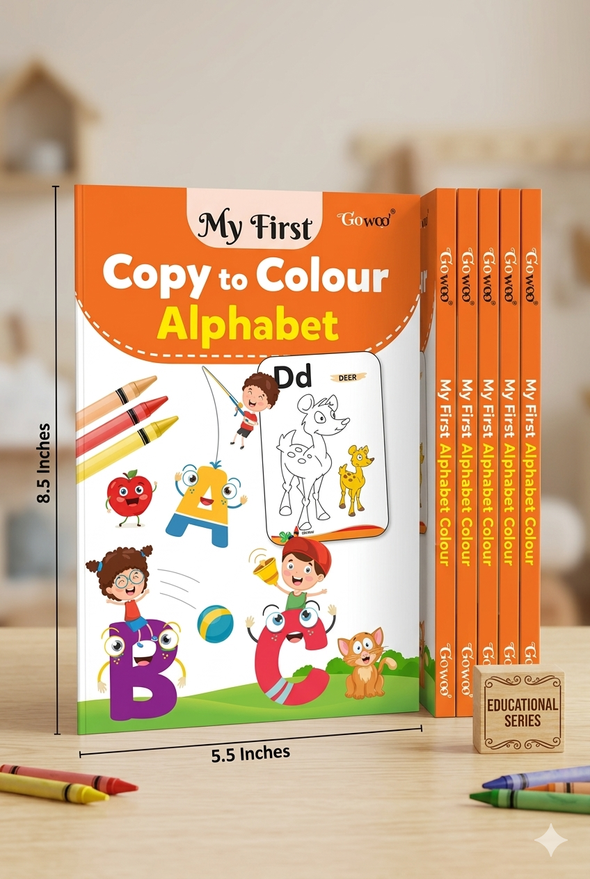 My first Picture Colouring library Set : Learning  book for kids, Educational picture books with Coloring for toddlers, Collection of 10 Coloring books